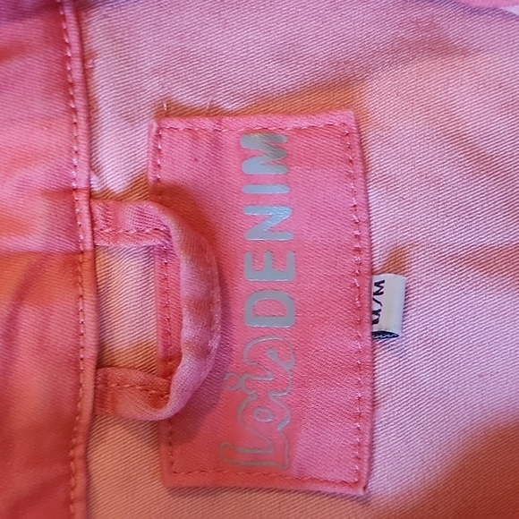 Pink Lois Denim Jacket size medium - Picture 2 of 4